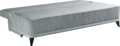 WERK2 Schlafsofa »Rosso Breite 202 modern & bequem, Federkern, Bettkasten, Bettfunktion« Cord, Schlaffunktion, Bettkasten