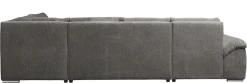 WERK2 Wohnlandschaft »Arena 339 x 220 cm modern und bequem« U-Form, XXL, Schlaffunktion, Bettkasten