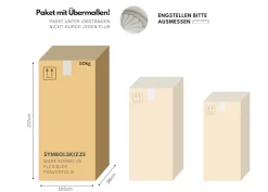 WERK2 Wohnlandschaft »Kordula-New 332 x 217 cm Multifunktion Couch modern und bequem« Struktur weich, U-Form, XXL, Sitztiefenverstellung, Schlaffunktion
