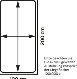 Westfalia Schlafkomfort Polsterbett