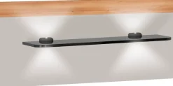 WIEMANN Aufsatzpaneel »Asti« mit beleuchteter Glasauflage (2er-Set)