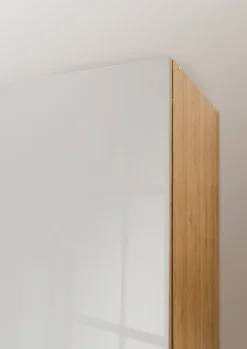 WIEMANN Kleiderschrank »Kiruna« mit Champagnerglas und Spiegel
