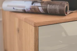 WIEMANN Kommode »Cardiff Sideboard, Wäscheschrank, teilmassiv Bianco-Eiche, 80 cm« Kommode 80x86x43 cm, braun, mit Dämpfung, MADE IN GERMANY,verschiedenen Ausführungen, inklusive Einlegeboden