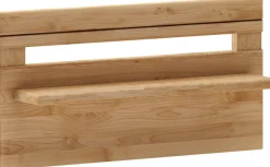 WIEMANN Schrankaufsatz »Lausanne, Paneel mit Ablage, Massivholz Erle« Set, 2er-Set, 60 x 31 x 13 cm (B/H/T), MADE IN GERMANY, 2 Stk. tlg.