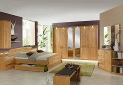 WIEMANN Schrankaufsatz »Lausanne, Paneel mit Ablage, Massivholz Erle« Set, 2er-Set, 60 x 31 x 13 cm (B/H/T), MADE IN GERMANY, 2 Stk. tlg.