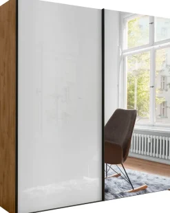 WIEMANN Schwebetürenschrank »Monaco« mit Glasfront sowie hochwertigen Beschlägen