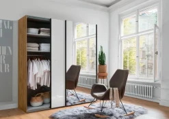WIEMANN Schwebetürenschrank »Monaco« mit Glasfront sowie hochwertigen Beschlägen