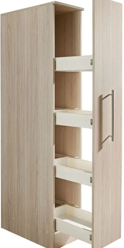 wiho Küchen Apothekerschrank »Filo« 30 cm breit, Auszug mit 4 Ablagefächern