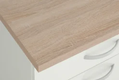 wiho Küchen Arbeitsplatte »"Flexi 28"« von drei Seiten ummantelt, 28 mm stark