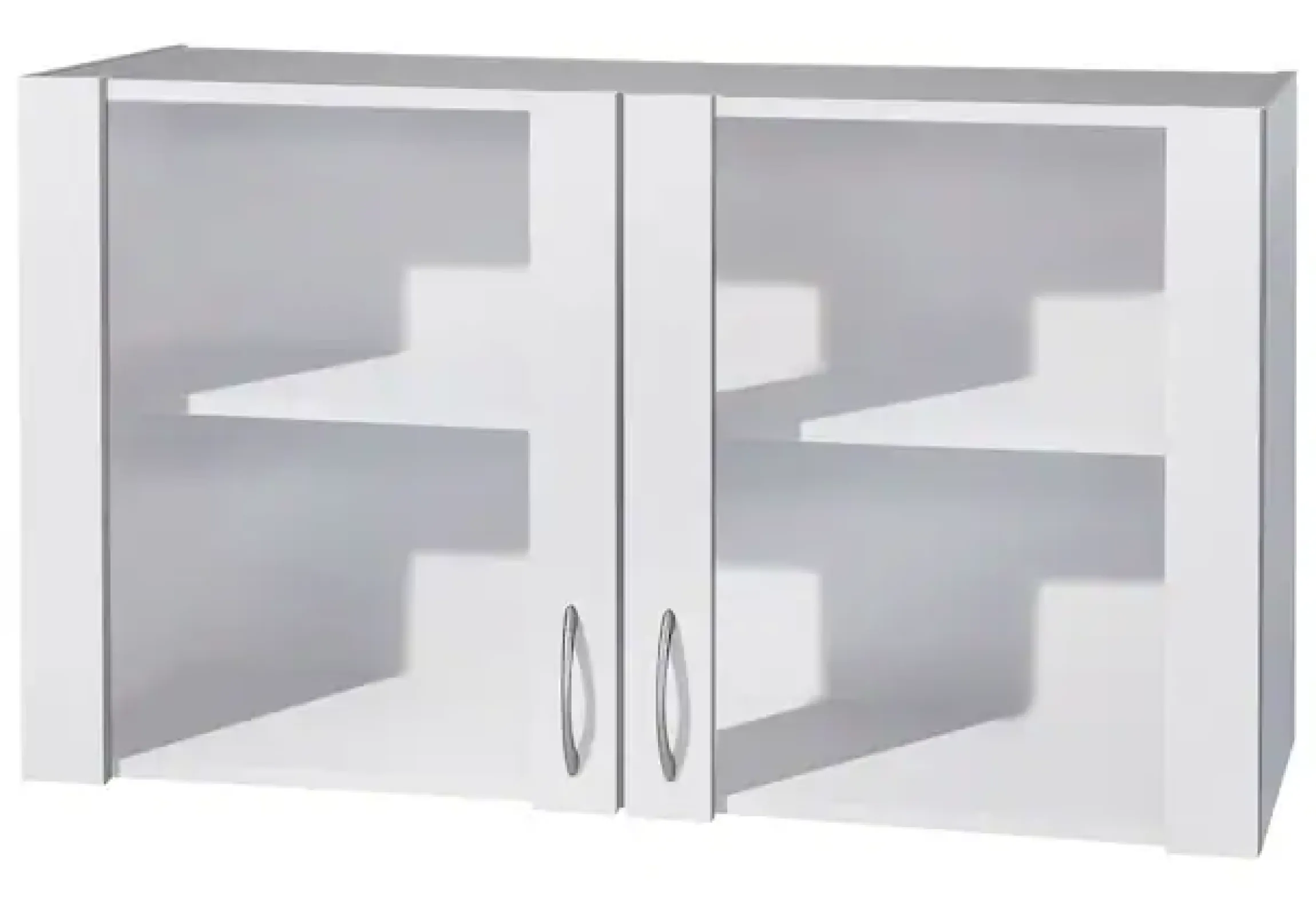 wiho Küchen Glashängeschrank »Kiel« Front mit Glaseinsatz