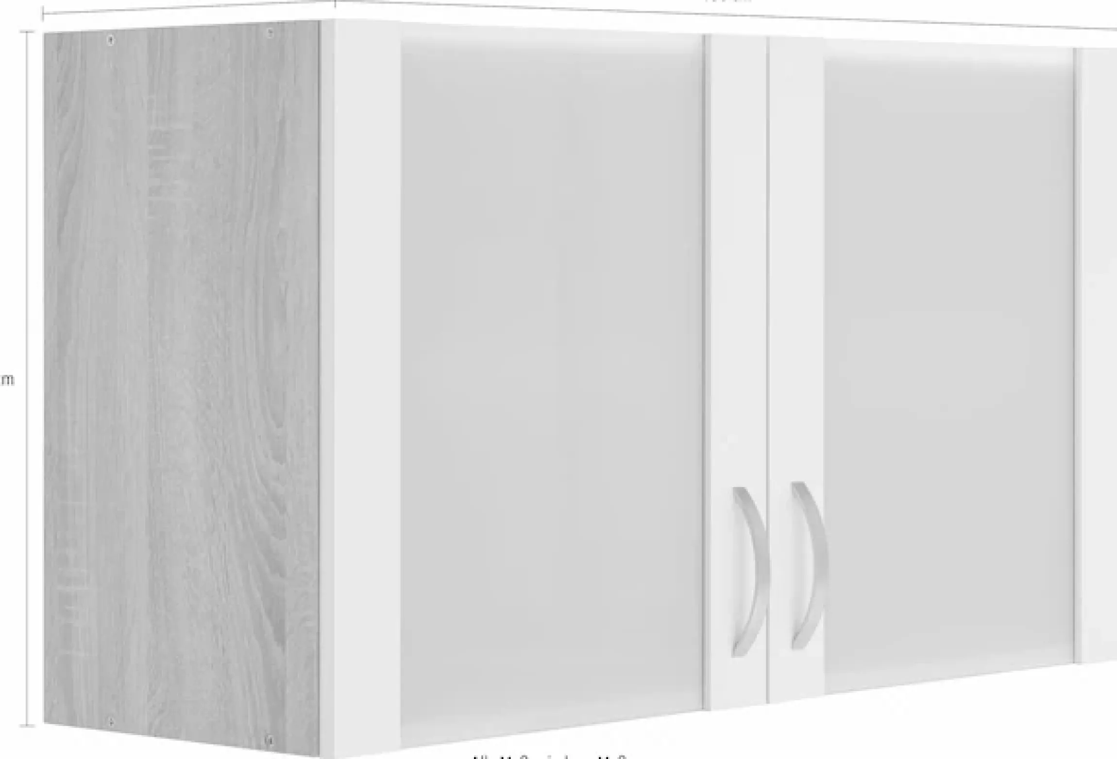 wiho Küchen Hängeschrank »Flexi« Breite 100 cm