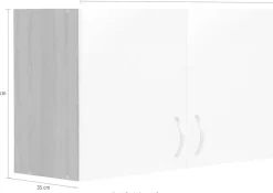 wiho Küchen Hängeschrank »Flexi« Breite 100 cm breit
