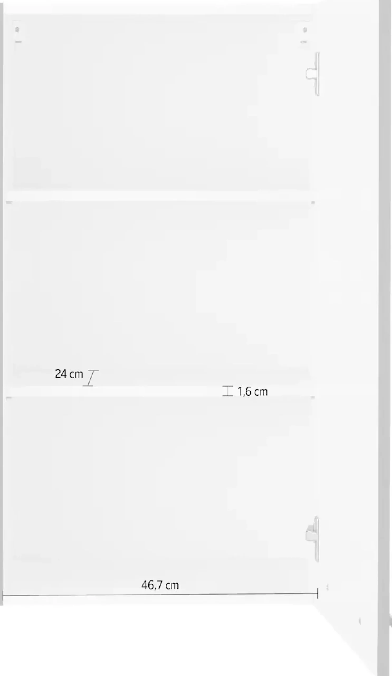 wiho Küchen Hängeschrank »Unna« 50 cm breit, 90 cm hoch