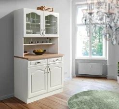 wiho Küchen Küchenbuffet »Linz« 100 cm breit, in Landhaus-Optik