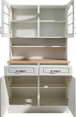wiho Küchen Küchenbuffet »Linz« 100 cm breit, in Landhaus-Optik