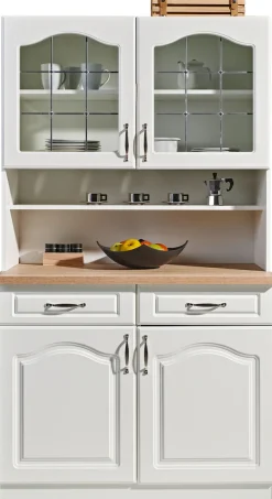 wiho Küchen Küchenbuffet »Linz« 100 cm breit, in Landhaus-Optik