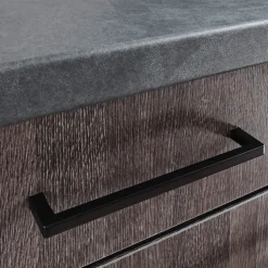 wiho Küchen Küche »Nisos« Soft-Close-Funktion, Breite 220 cm, höhenverstellbare Füße