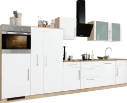 wiho Küchen Küchenzeile »Cali« ohne E-Geräte, Breite 360 cm
