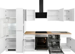 wiho Küchen Küchenzeile »Erla« ohne E-Geräte, Breite 310 cm