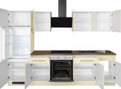 wiho Küchen Küchenzeile »Unna« mit E-Geräten, Breite 280 cm
