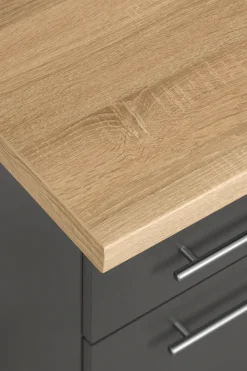 wiho Küchen Küchenzeile »Unna« mit E-Geräten, Breite 220 cm