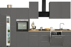 wiho Küchen Küchenzeile »Unna« mit E-Geräten, Breite 370 cm