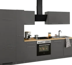 wiho Küchen Küchenzeile »Unna« mit E-Geräten, Breite 310 cm