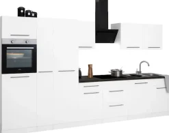 wiho Küchen Küchenzeile »Unna« mit E-Geräten, Breite 360 cm
