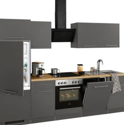 wiho Küchen Küchenzeile »Unna« ohne E-Geräte, Breite 280 cm