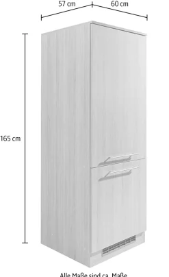 wiho Küchen Kühlumbauschrank »Filo« 60 cm breit
