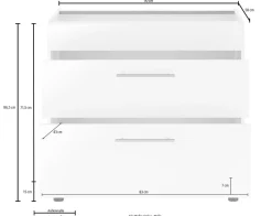 wiho Küchen Kochfeldumbauschrank »Ela« 90 cm breit, mit Soft-Close-Funktion