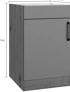 wiho Küchen Spülenschrank »Elba« in den Breiten 50 und 60 cm