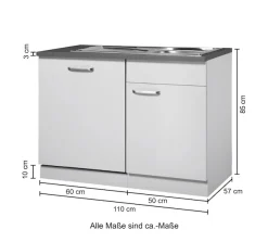 wiho Küchen Spülenschrank »Michigan«
