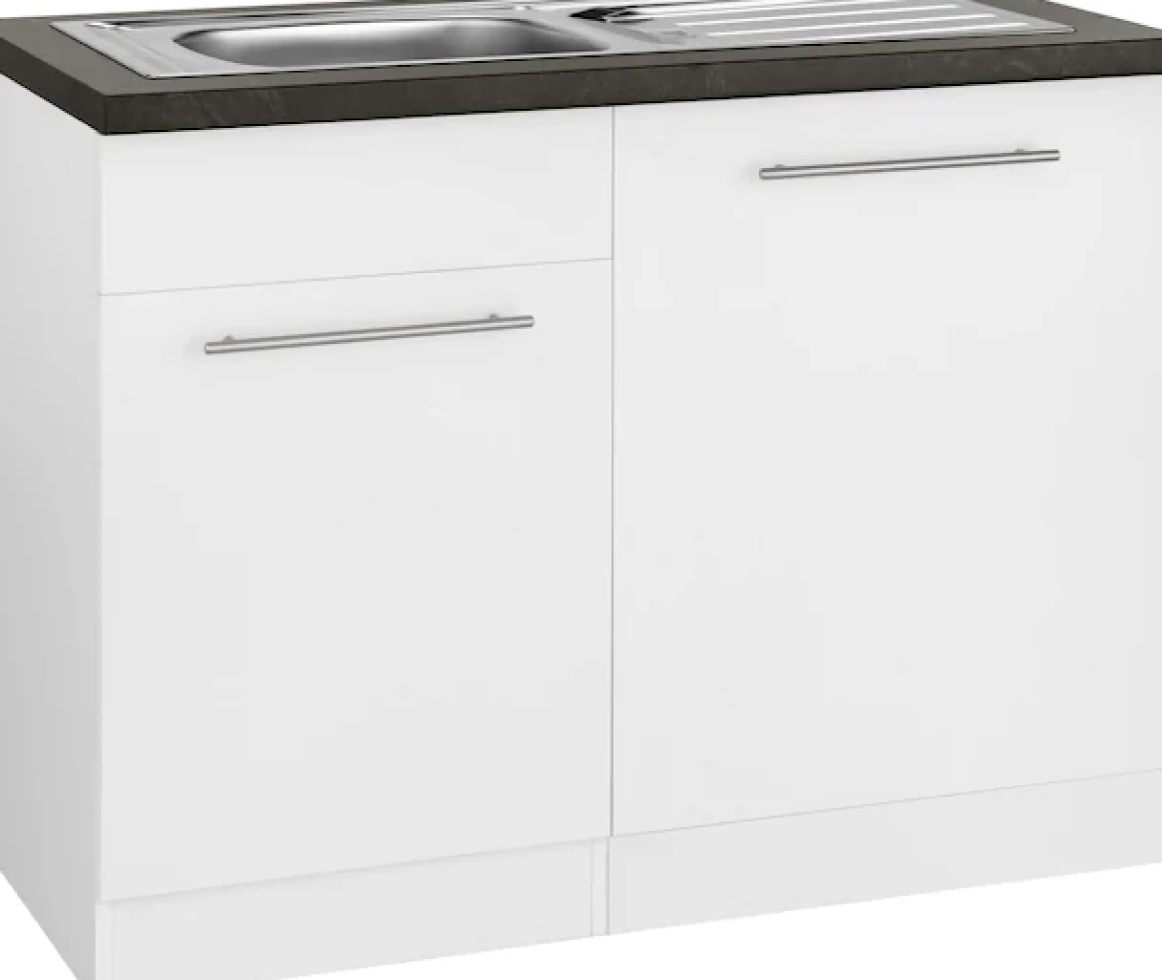 wiho Küchen Spülenschrank »Unna« 110 cm breit, inkl. Tür/Sockel/Griff für Geschirrspüler
