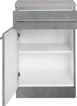 wiho Küchen Unterschrank »Chicago« 50 cm breit, 1 Schubkasten und 1 Tür