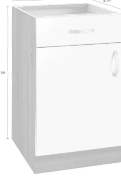 wiho Küchen Unterschrank »Flexi« Breite 60 cm