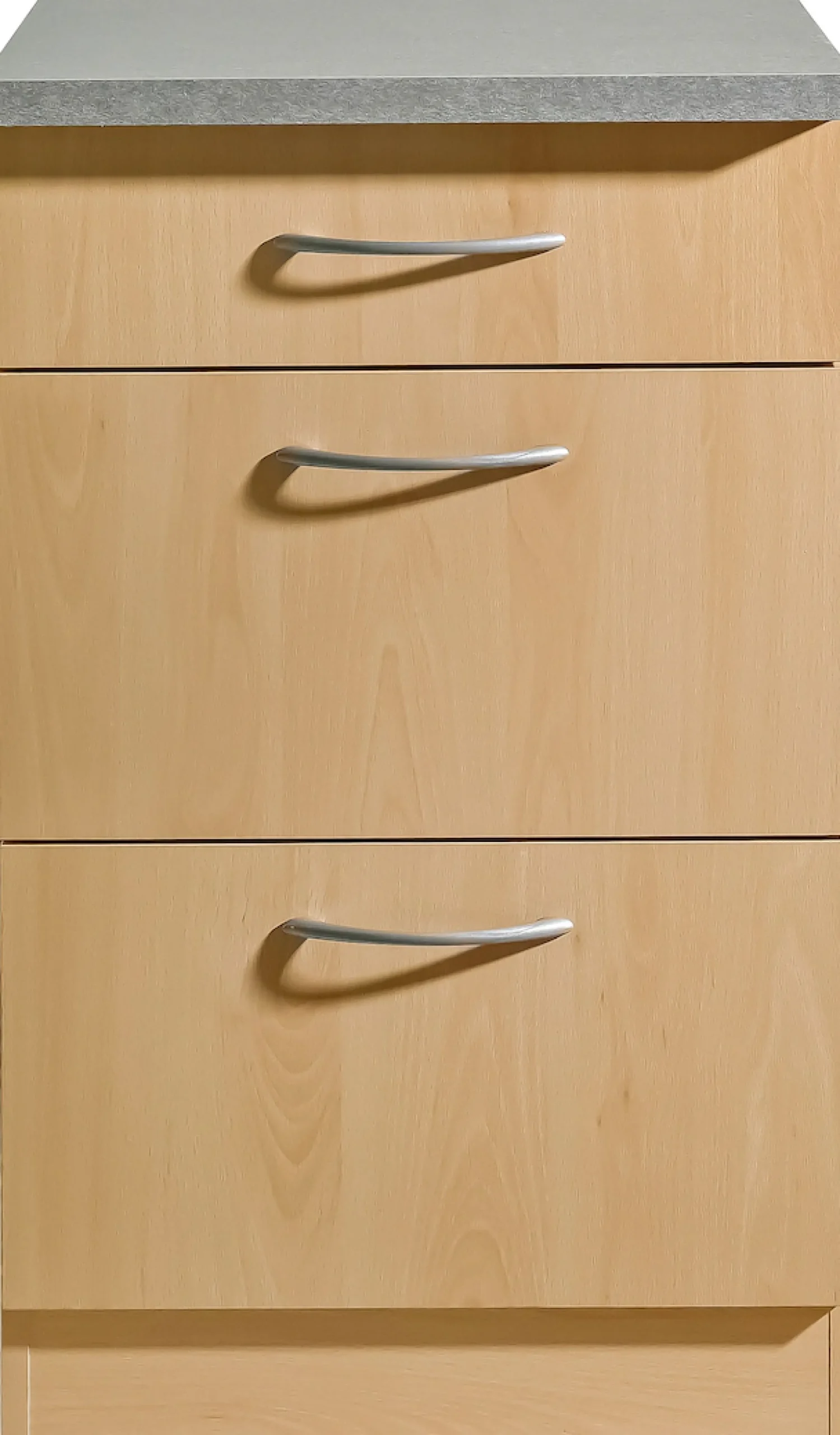 wiho Küchen Unterschrank »Kiel« 50 cm breit, 60 cm tief, mit 2 großen Auszügen und 1 Schublade