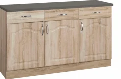 wiho Küchen Unterschrank »Linz« 120 cm breit, in Landhaus-Optik