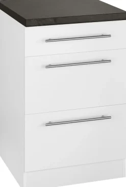 wiho Küchen Unterschrank »Unna« 50 cm breit, mit 2 großen Auszügen