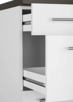 wiho Küchen Unterschrank »Unna« 50 cm breit, mit 2 großen Auszügen