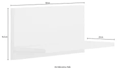 wiho Küchen Wandboard »Flexi2« Breite 50 cm