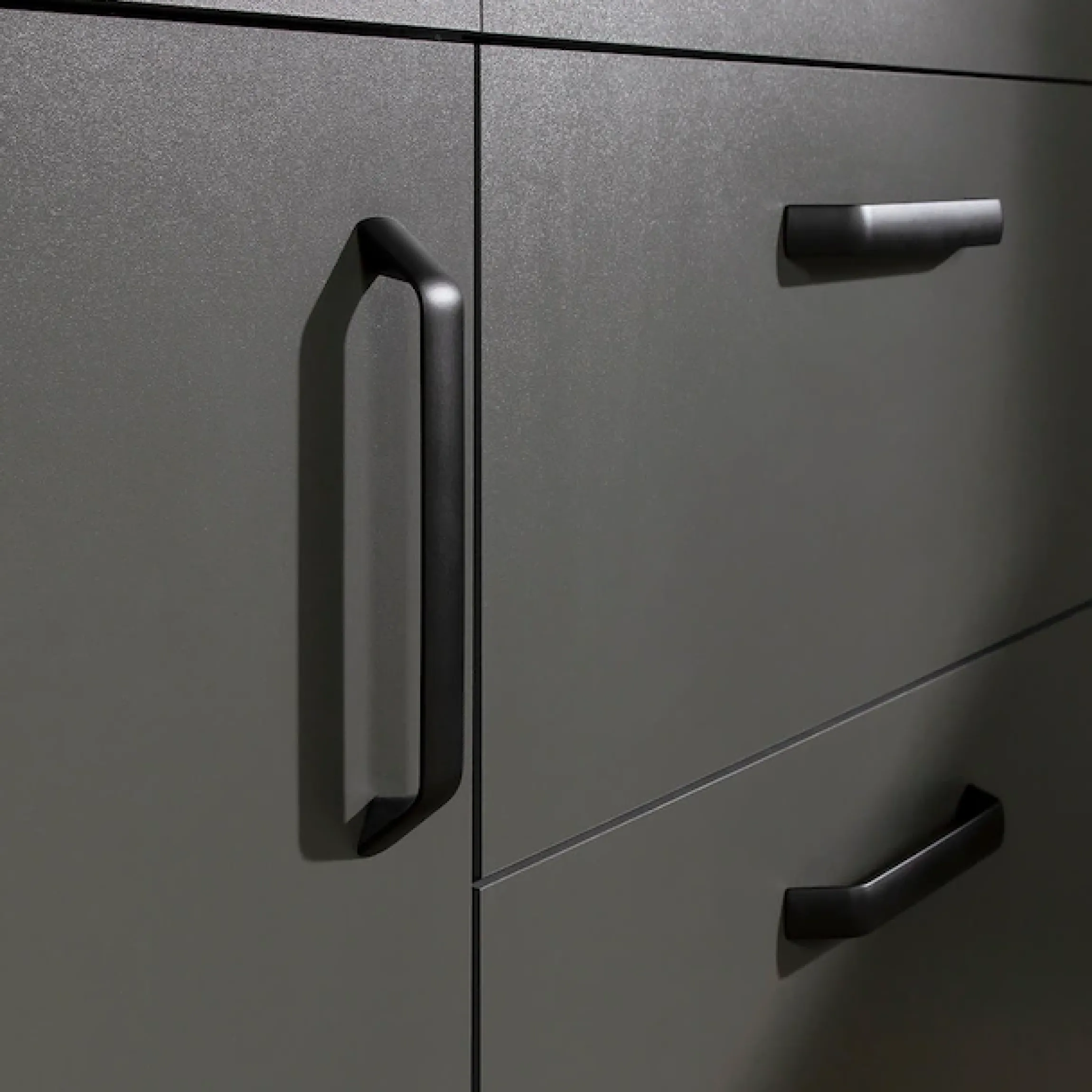 wiho Küchen Winkelküche »"Simi", mit verstellbaren Füßen, wahlweise mit E-Geräten« Soft-Close-Funktion in Schubkästen & Auszügen, Stellbreite 285/175 cm