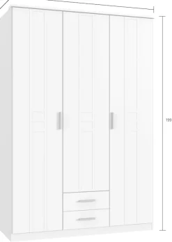 Wimex Babyzimmer-Komplettset »Borkum« 3 Stk. tlg.