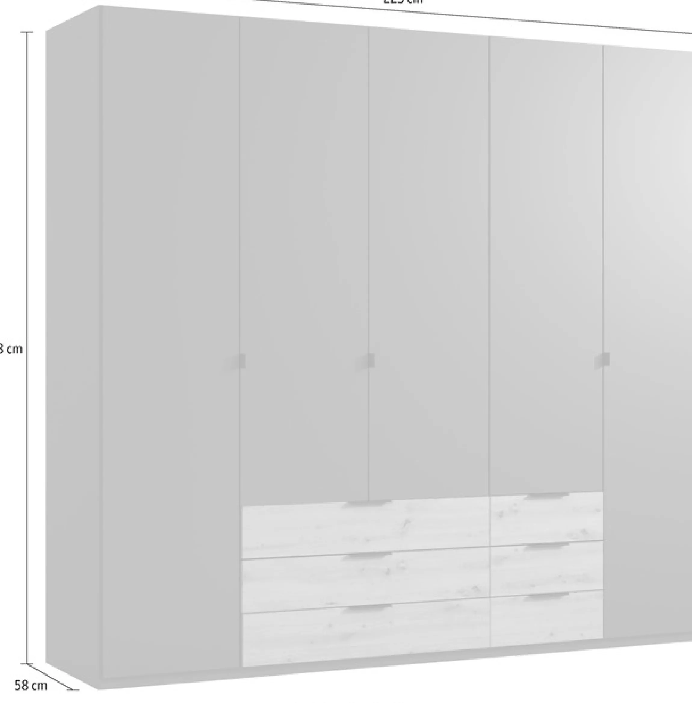 Wimex Drehtürenschrank »Borneo«