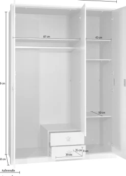 Wimex Drehtürenschrank »Cindy2«
