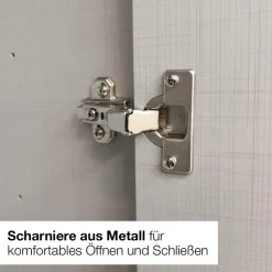 Wimex Drehtürenschrank »Coventry in den Breiten: 135 & 180cm erhältlich, Farbe: Kaschmir« Kleiderschrank mit Spiegel und zwei Schubladen