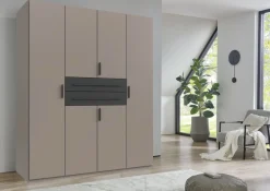 Wimex Drehtürenschrank »Digit, erhältlich in den Breiten 180cm, 225cm oder 270cm« Schlafzimmer Schrank Bestseller in moderner Optik,Kleiderschrank inkl. zwei Schubkästen in zentraler Höhe
