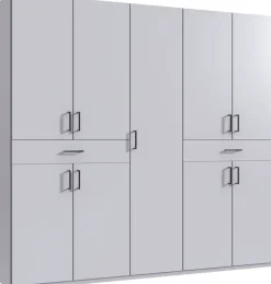 Wimex Drehtürenschrank »Tibet Kleiderschrank mit sehr viel Stauraum, große Farbauswahl« mit jeweils 2 Schubladen auf bequemer Zugriffshöhe, in 3 Breiten