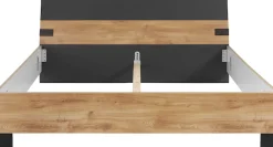 Wimex Futonbett »Malmö, Bett Made in Germany« im beliebten Industrial look, 3 Breiten zur Auswahl