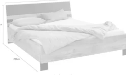 Wimex Futonbett »Malmö, Bett Made in Germany« im beliebten Industrial look, 3 Breiten zur Auswahl